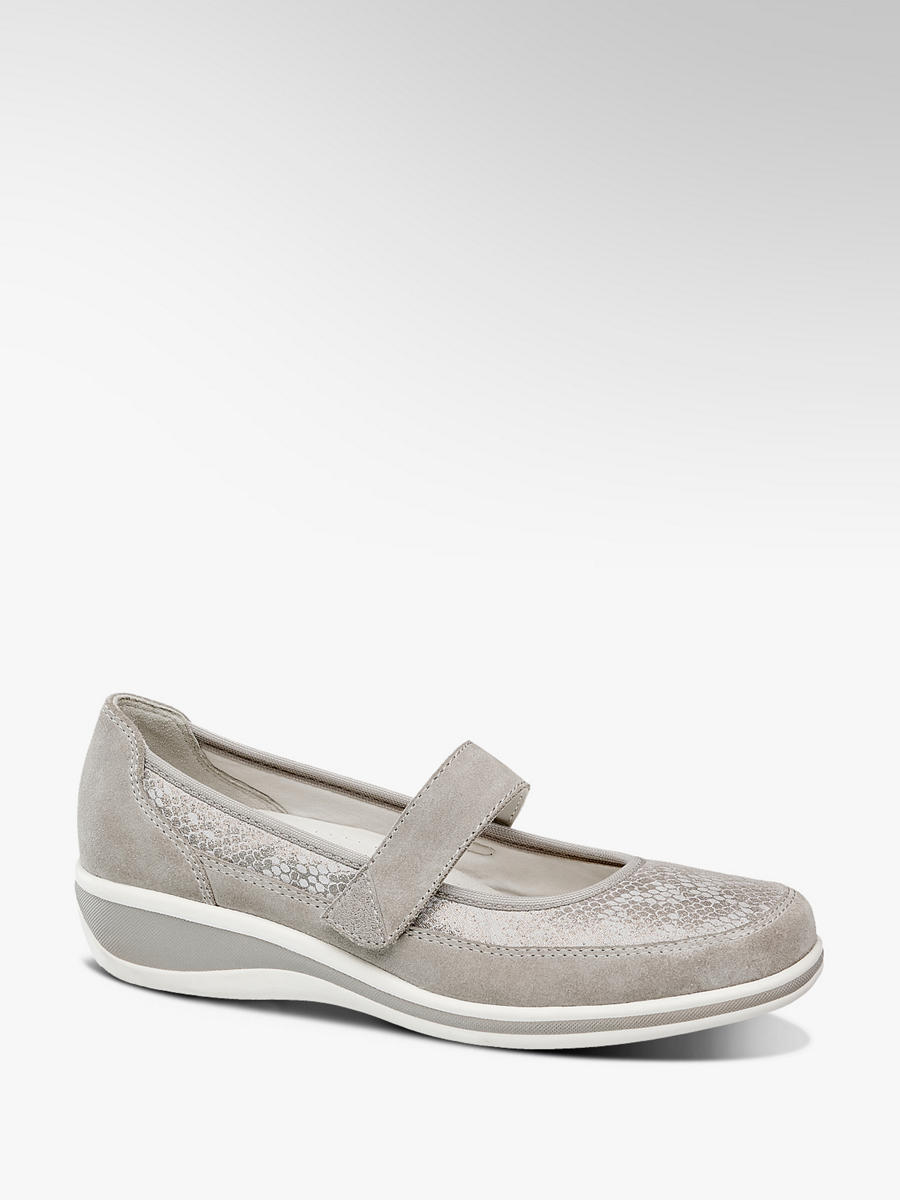 Slipper, Weite H von Medicus in grau DEICHMANN Slipper, Weite H von Medicus in grau DEICHMANN
